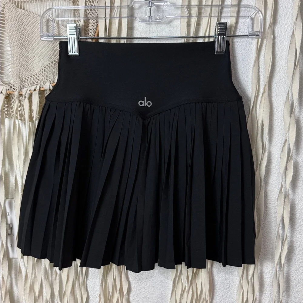 ALO Black Grand Slam Tennis Skort Size XS Pickleball Skirt - Picture 7 of 14